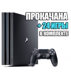 PlayStation 4 PRO 1 TB + 24 игры #287
